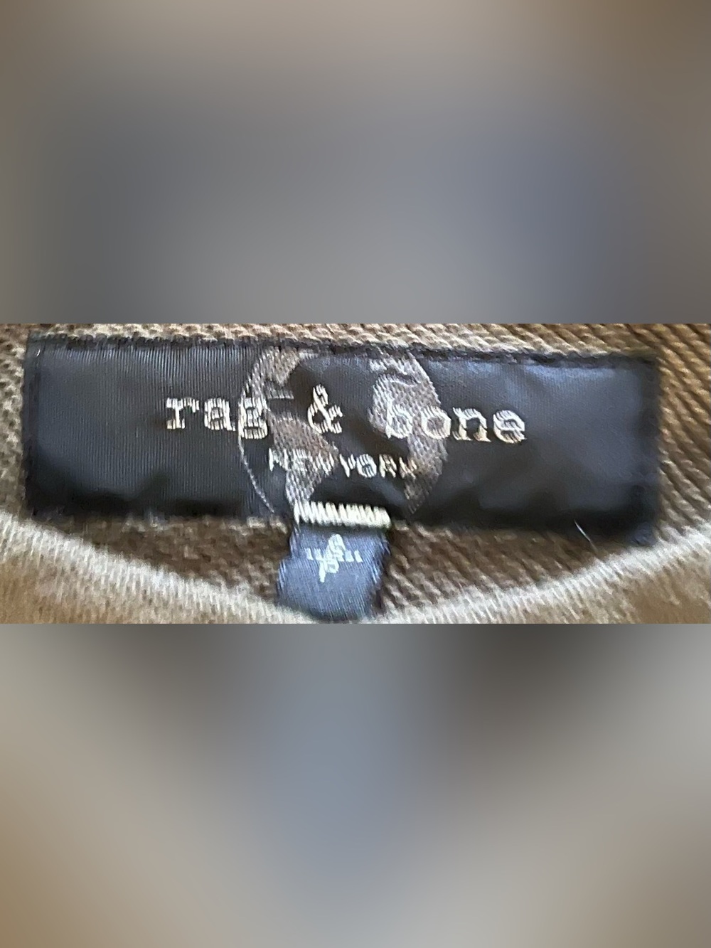Rag & Bone Olive Crewneck Sweater - Picture 3 of 7